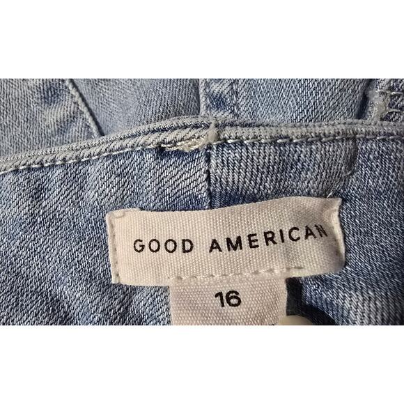 Good American Good Waist Crop Skinny Jeans – BLUE635, Size 16 - Picture 5 of 14